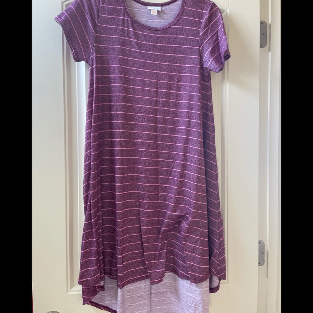 EUC LuLaRoe high low dress